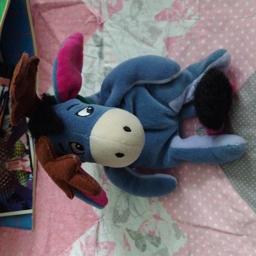 Christmas Eeyore Plush Beanie